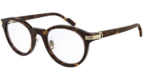 cartier ct0312o|Cartier CT0312O 002 Dark Havana Optical Frame .